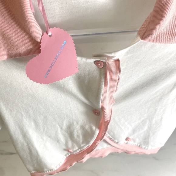 💞 NEW SugarThrillz/Dollskill Babydoll shirt 💞 - Picture 1 of 4